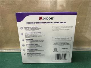 Kidde Detect 30CUD10-V Smoke + Carbon Monoxide Alarm - 10Yr Battery